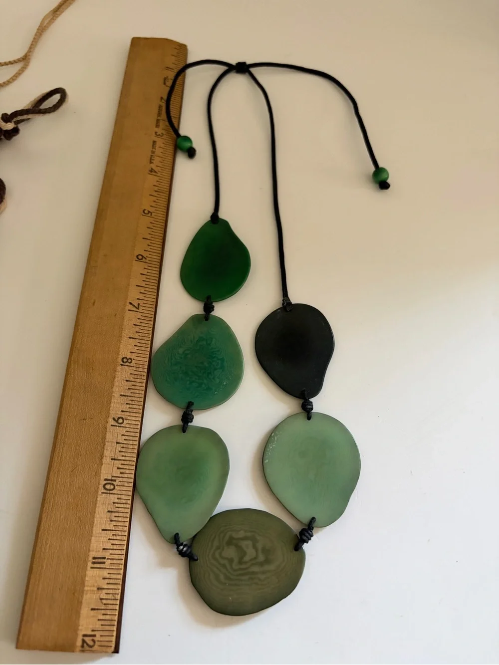 Handcrafted Green and Purple Turtle Pendant Necklace